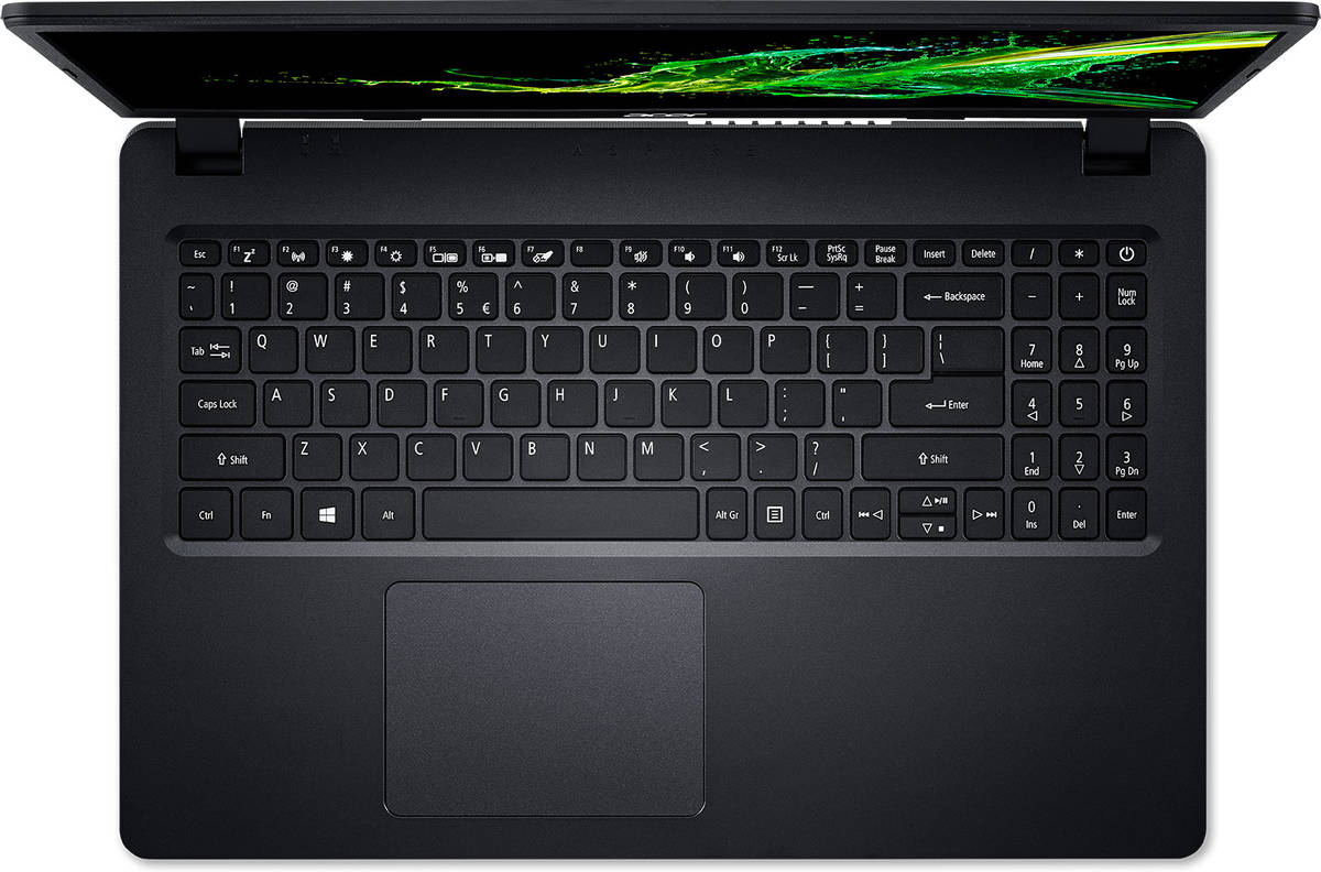 Portátil ACER Aspire 3 A315-56-34GN (15.6'' - Intel Core i3-1005G1 - RAM: 8 GB - 512 GB SSD PCIe - Intel UHD Graphics)