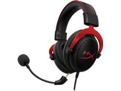 Auriculares Gaming Con Cable HYPERX Cloud II (Over Ear - Multiplataforma - Noise Cancelling - Rojo)