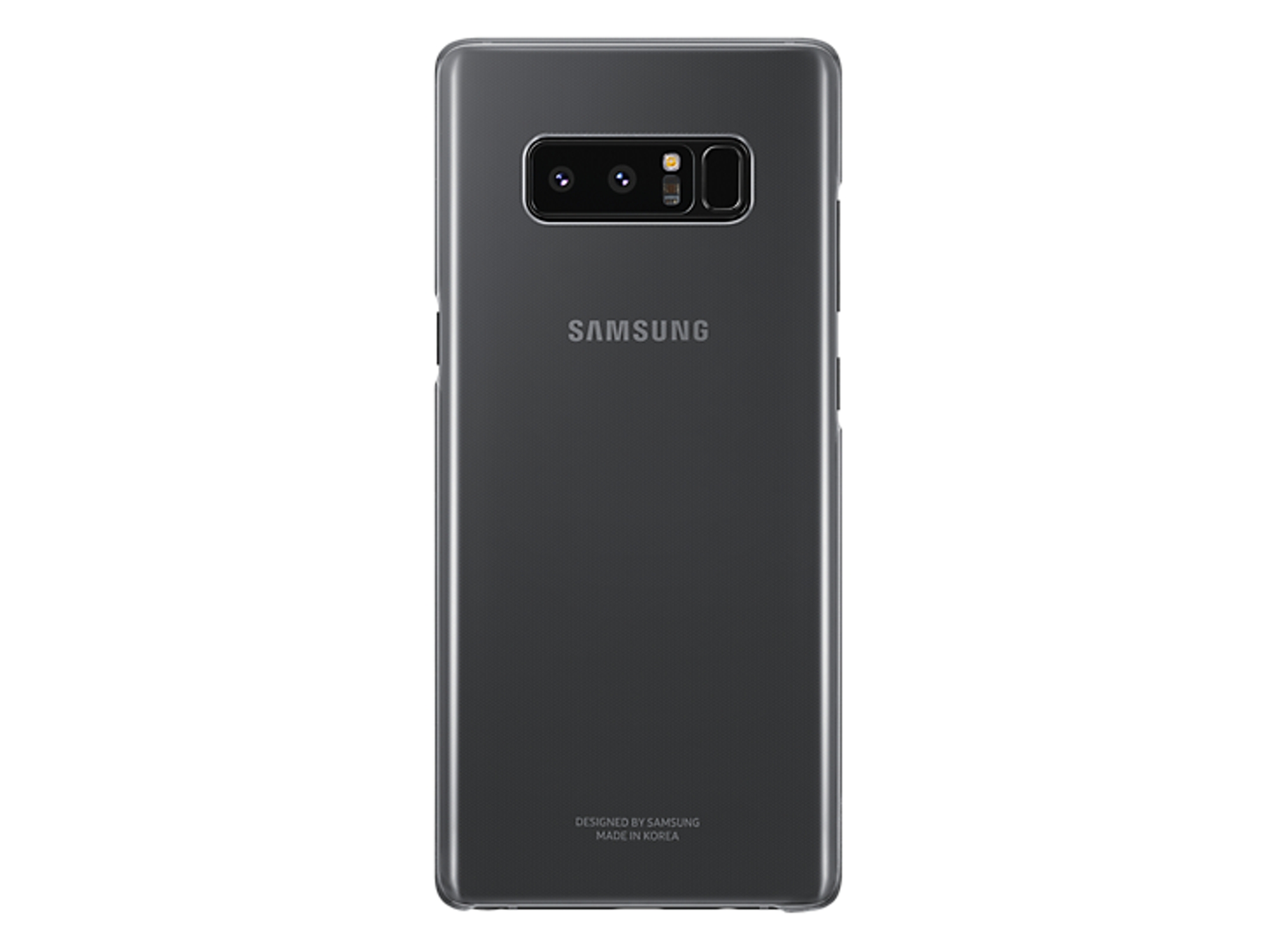 Carcasa SAMSUNG Galaxy Note 8 Clear Negro