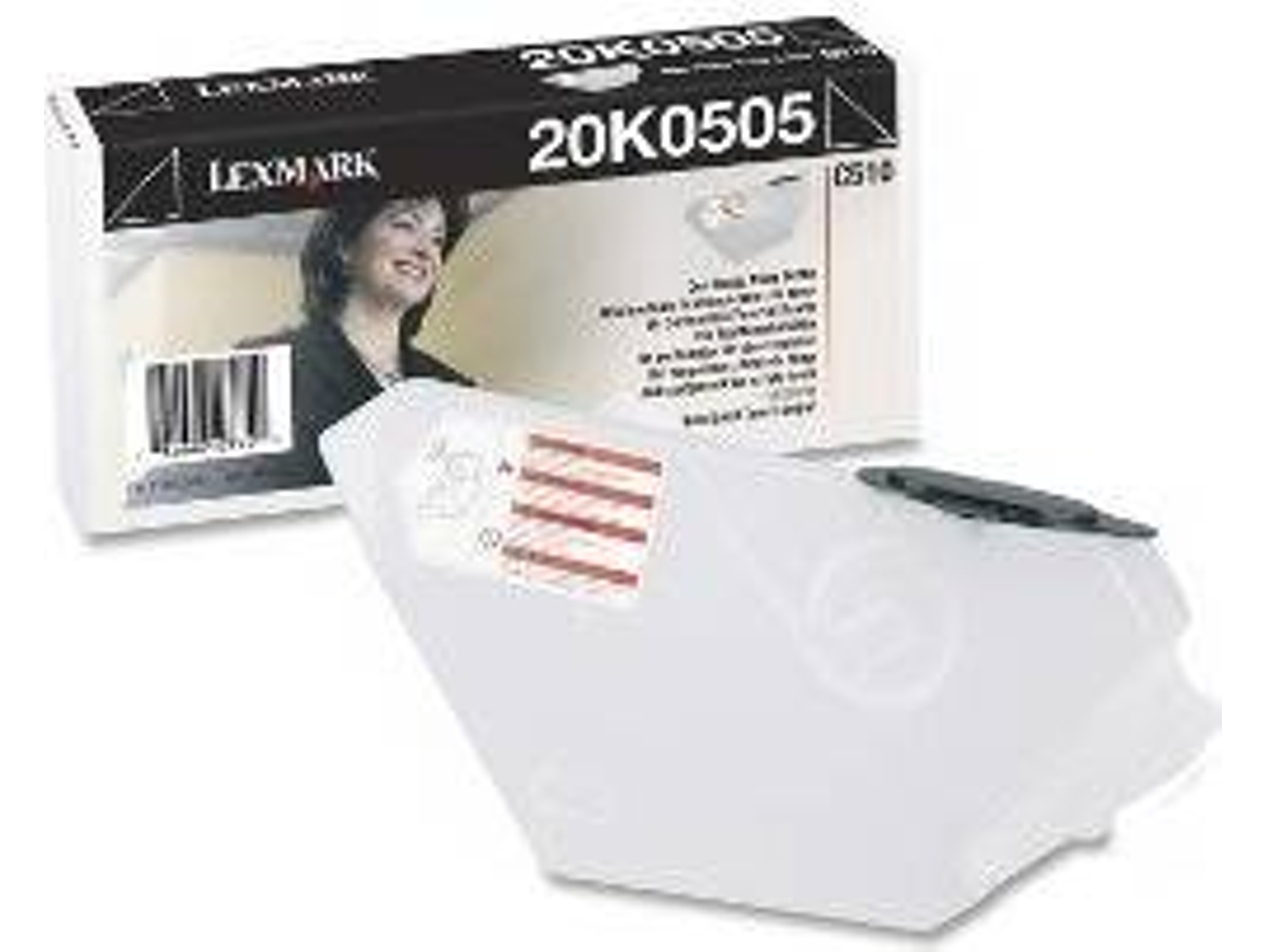 Colector de tóner usado LEXMARK C510 - 20K0505