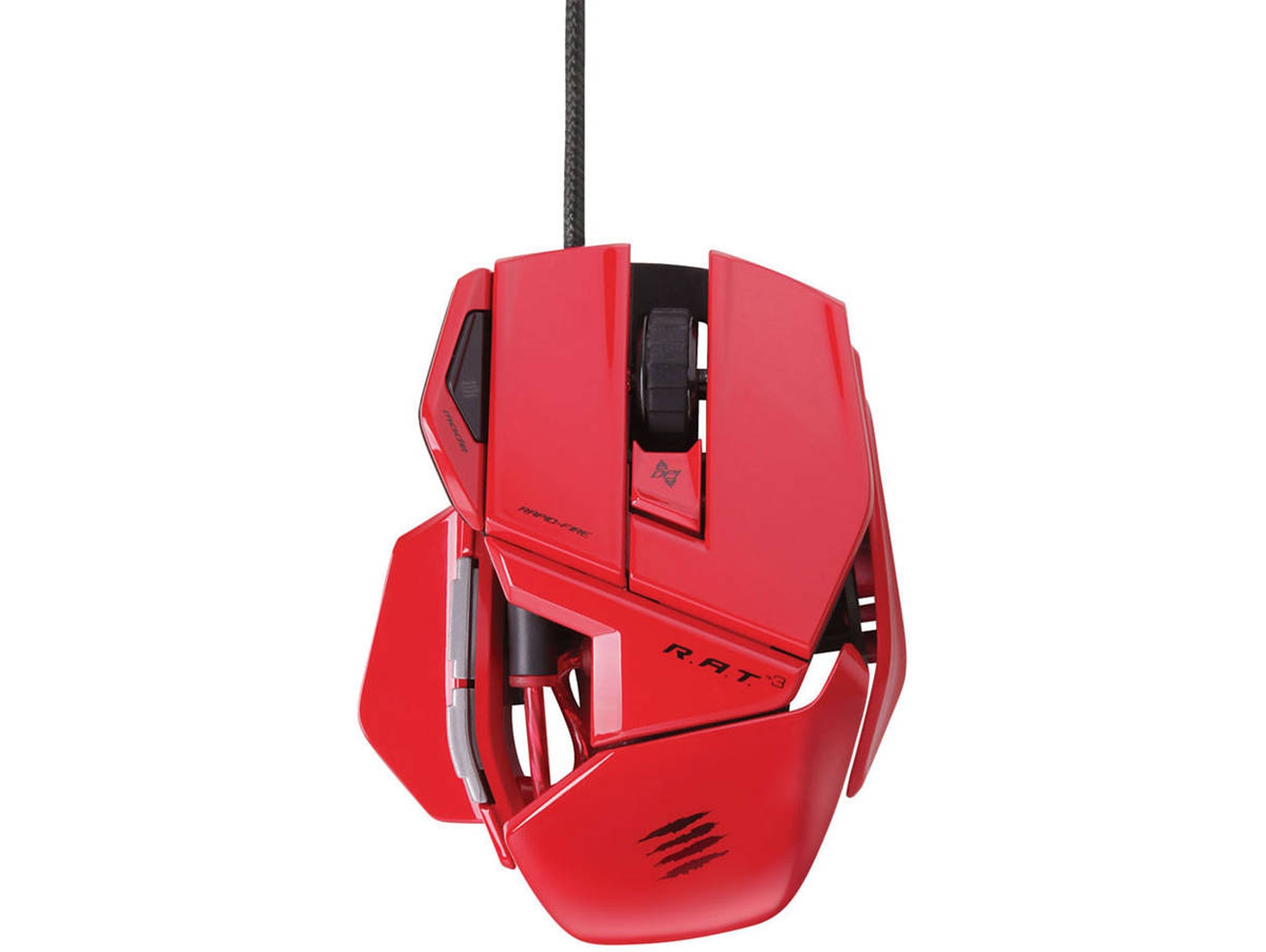 Ratón Gaming MAD CATZ R.A.T. 3 Rojo (Caja Abierta)