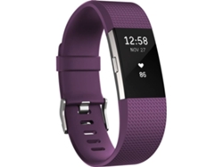 Pulsera de Actividad FITBIT BY GOOGLE Charge 2 (Caja Abierta - Bluetooth - Hasta 5 días de autonomía - Resistente al agua - Plata)
