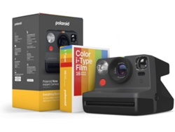 Kit Cámara Instantánea + Recambio POLAROID Eb Now 2ª Generación Negro