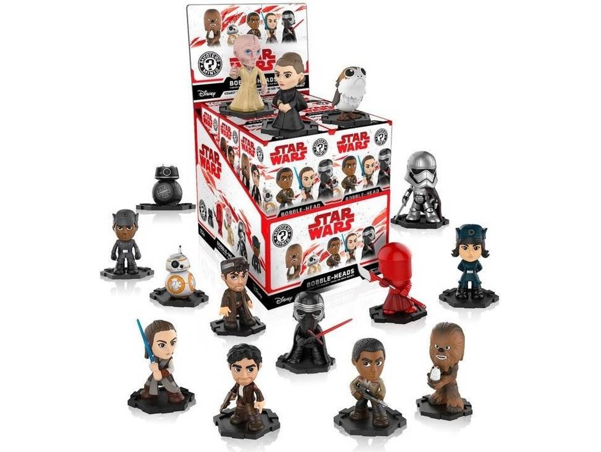 Figura Vinilo FUNKO Mystery Mini Star Wars Last Jedi