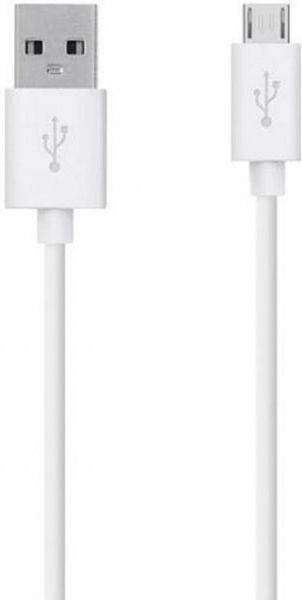 Cable USB A - Micro USB BELKIN 2M Blanco