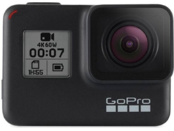 Cámara deportiva GOPRO Hero 7 Black (Caja Abierta - 4K - 12 MP - Hasta 90 min de autonomía - Wi-Fi y Bluetooth)