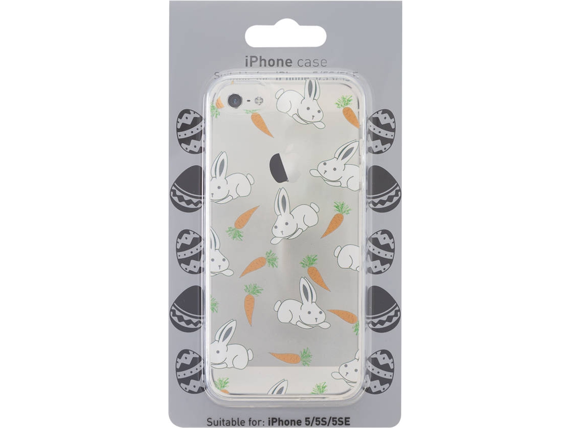 Carcasa iPhone SE, 5, 5s KUNFT Easter Eggs Multicolor