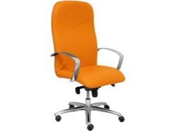 Silla Ejecutiva PYC Caudete Naranja (Brazos Ajustables - Similpiel)