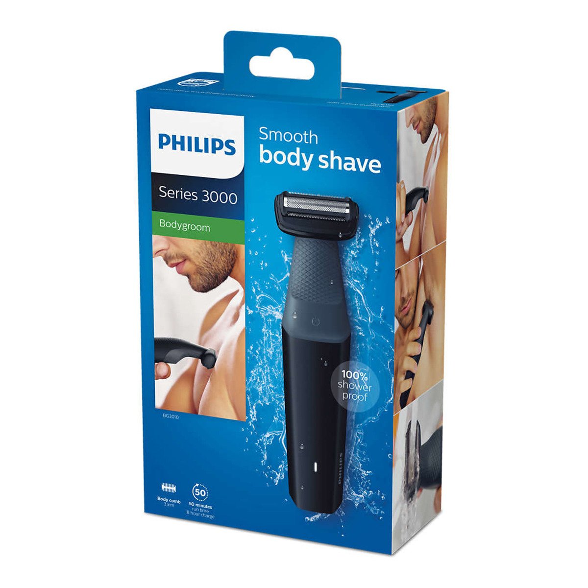 Afeitadora Corporal PHILIPS Bodygroom BG3010/15