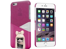 Carcasa iPhone 6 Plus, 6s Plus PETS ROCK Gaga Rosa