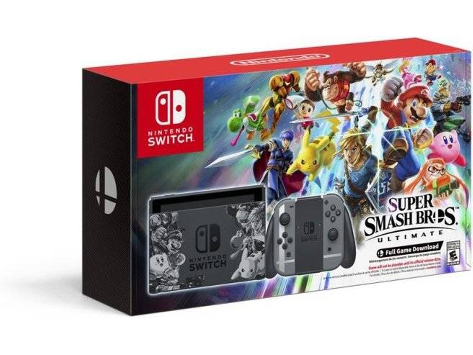 Consola Nintendo Switch + Juego Super Smash Bros Ultimate (32 GB)