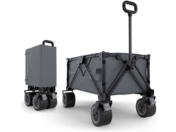Carrito De Transporte Plegable Kinderkraft Rollster (gris)