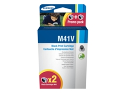 Pack 2 - Cartucho Tinta Original SAMSUNG INK-M41V Negro 750 páginas compatible con SF-37x