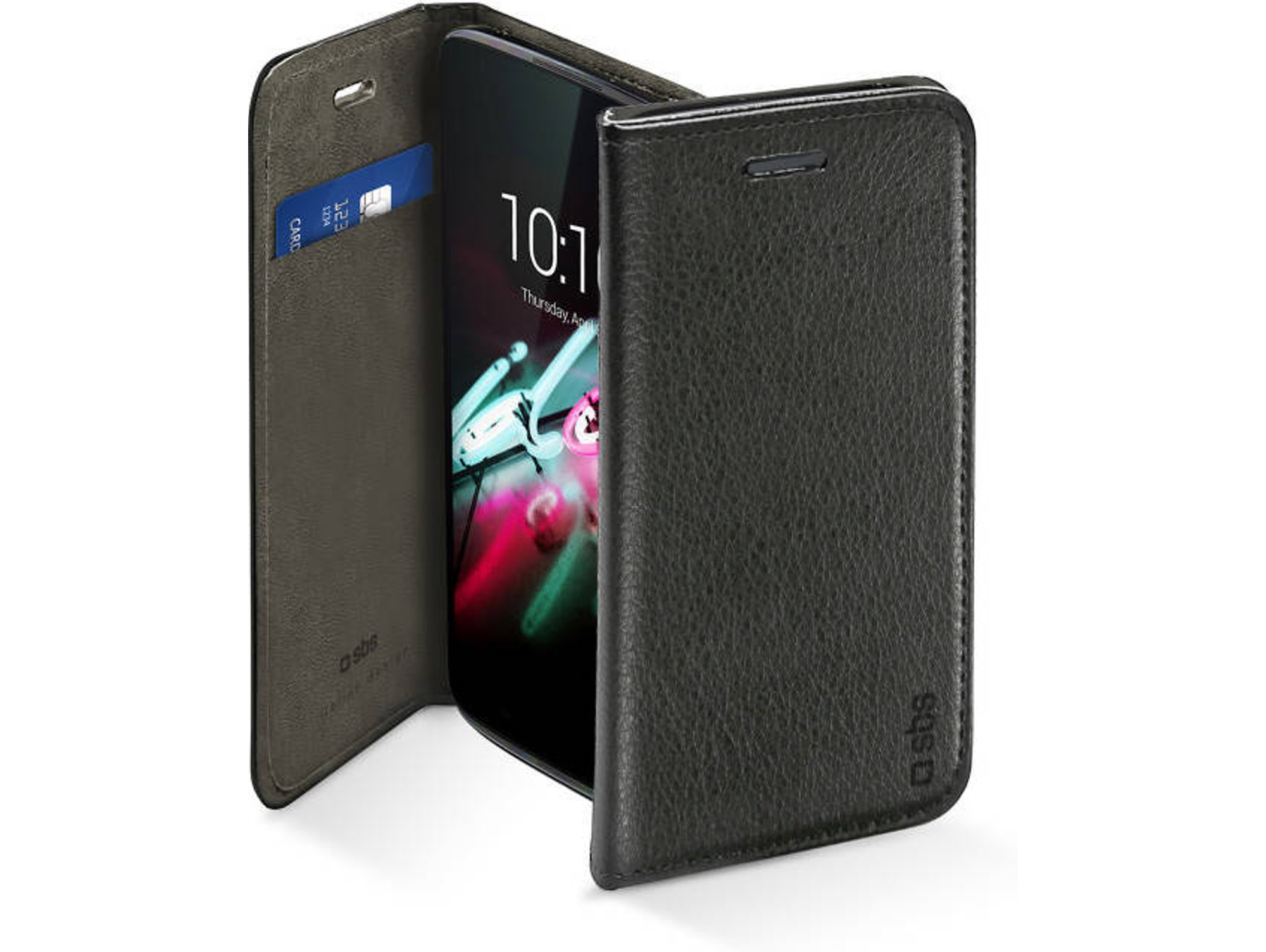 Funda SBS Book Alcatel Idol 3 negro