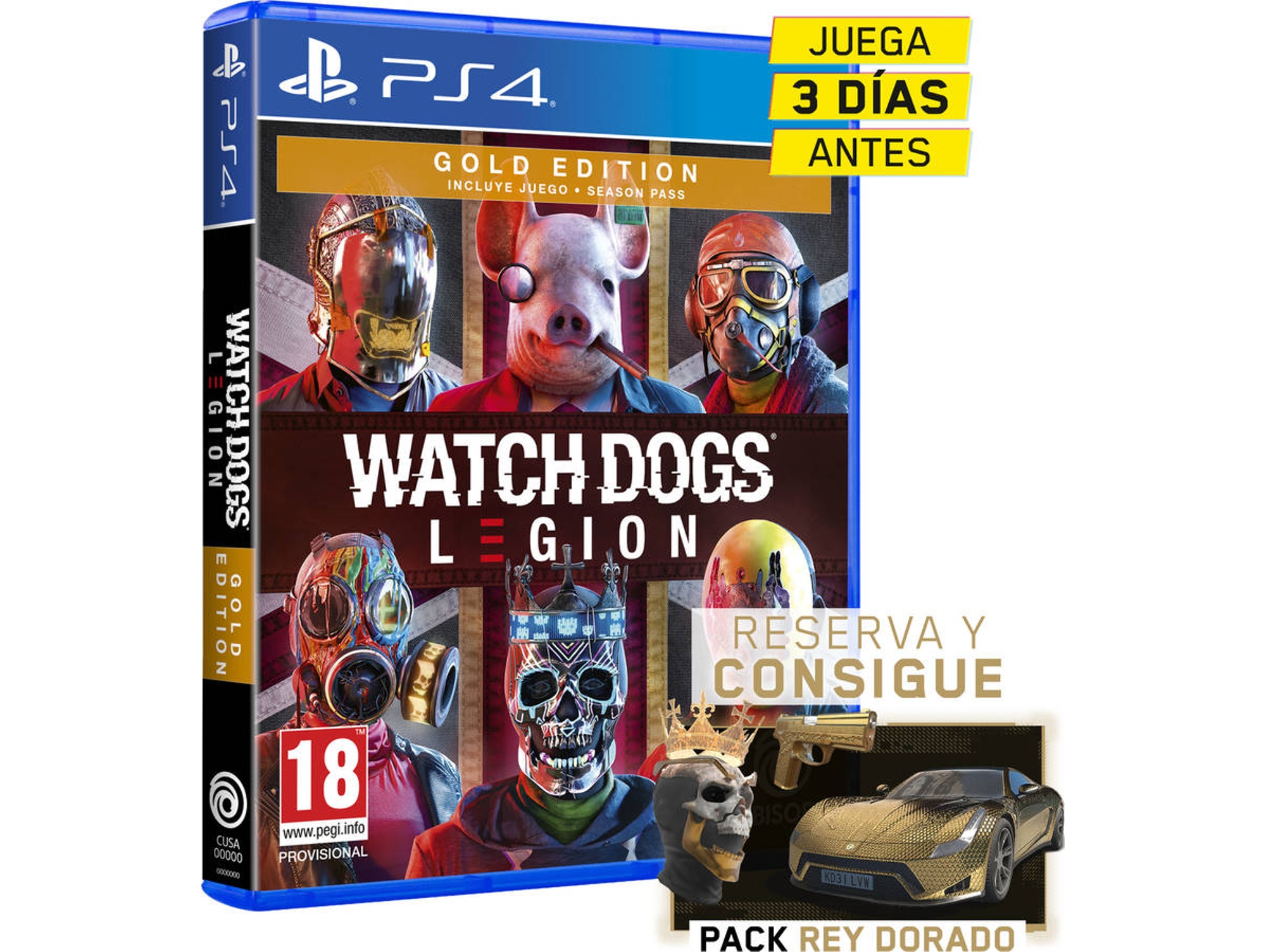 Juego PS4 Watch Dogs Legion (Gold Edition)