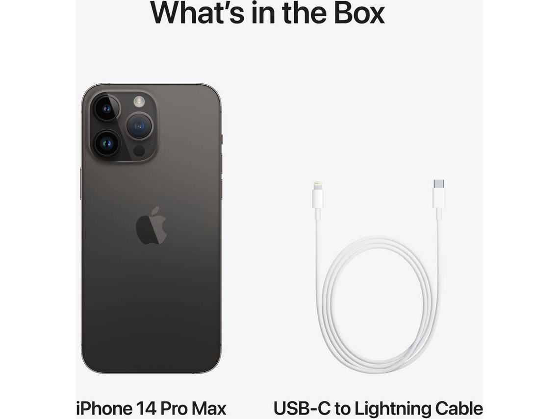 iPhone 14 Pro Max APPLE (6.7'' - 128 GB - Negro Espacial) | Worten