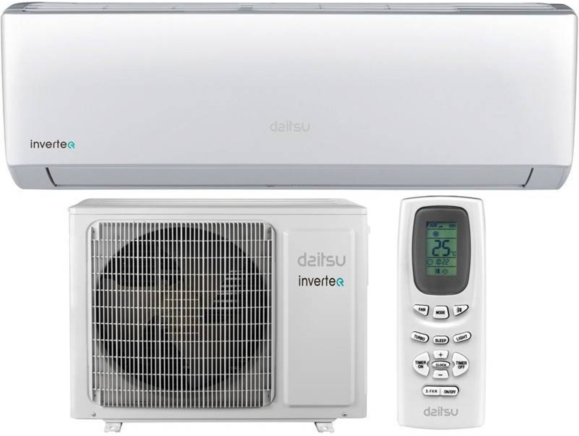Aire Acondicionado DAITSU AIR ASD 18 DA  (36 m² - 4474 Frig/h - Blanco)