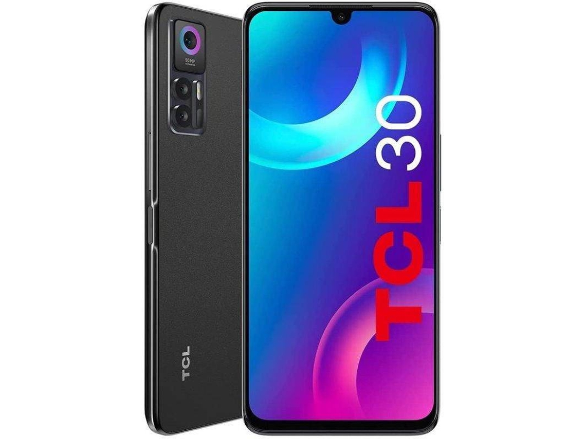 Smartphone TCL 30 (6.7'' - 4 GB - 64 GB - Negro)