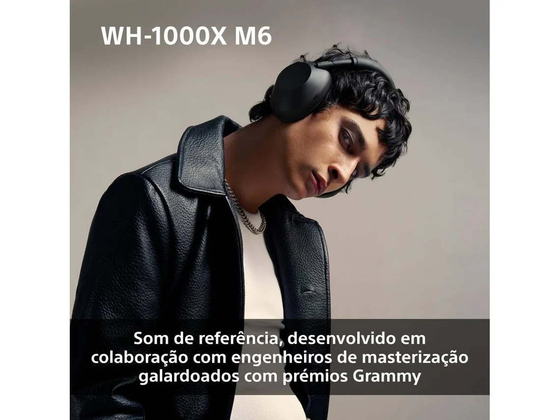 Auriculares Bluetooth SONY WH 1000XM6 (Over Ear - Noise Cancelling