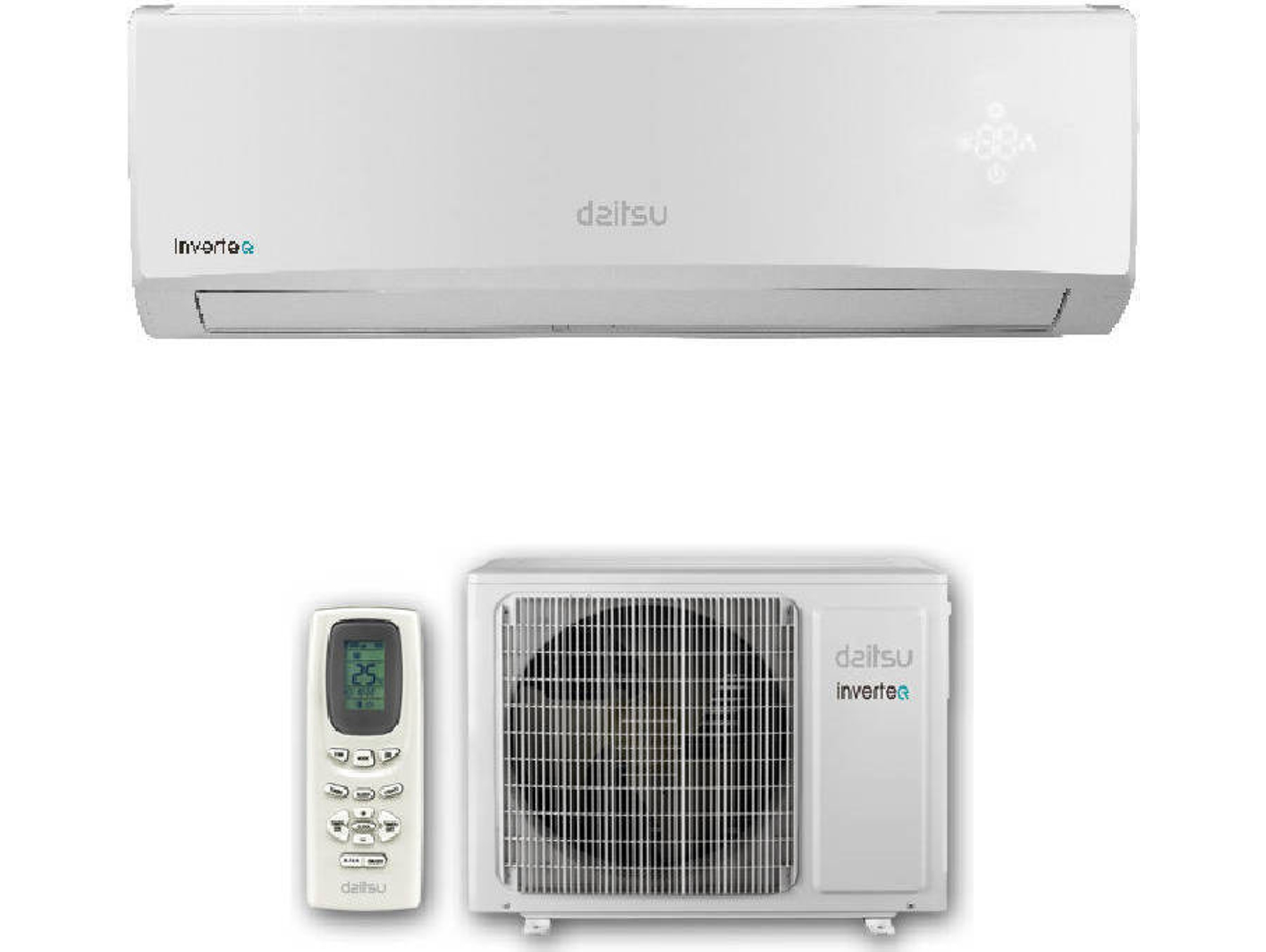 Aire Acondicionado Reacondicionado DAITSU ASD12UI-DN PREWIFI (Grado A - 22 m² - 2753 Frig/h - Blanco)