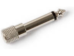 Adaptador Audio FONESTAR AA-412 (Jack 3.5mm - Jack 6.3mm - Macho-Hembra)
