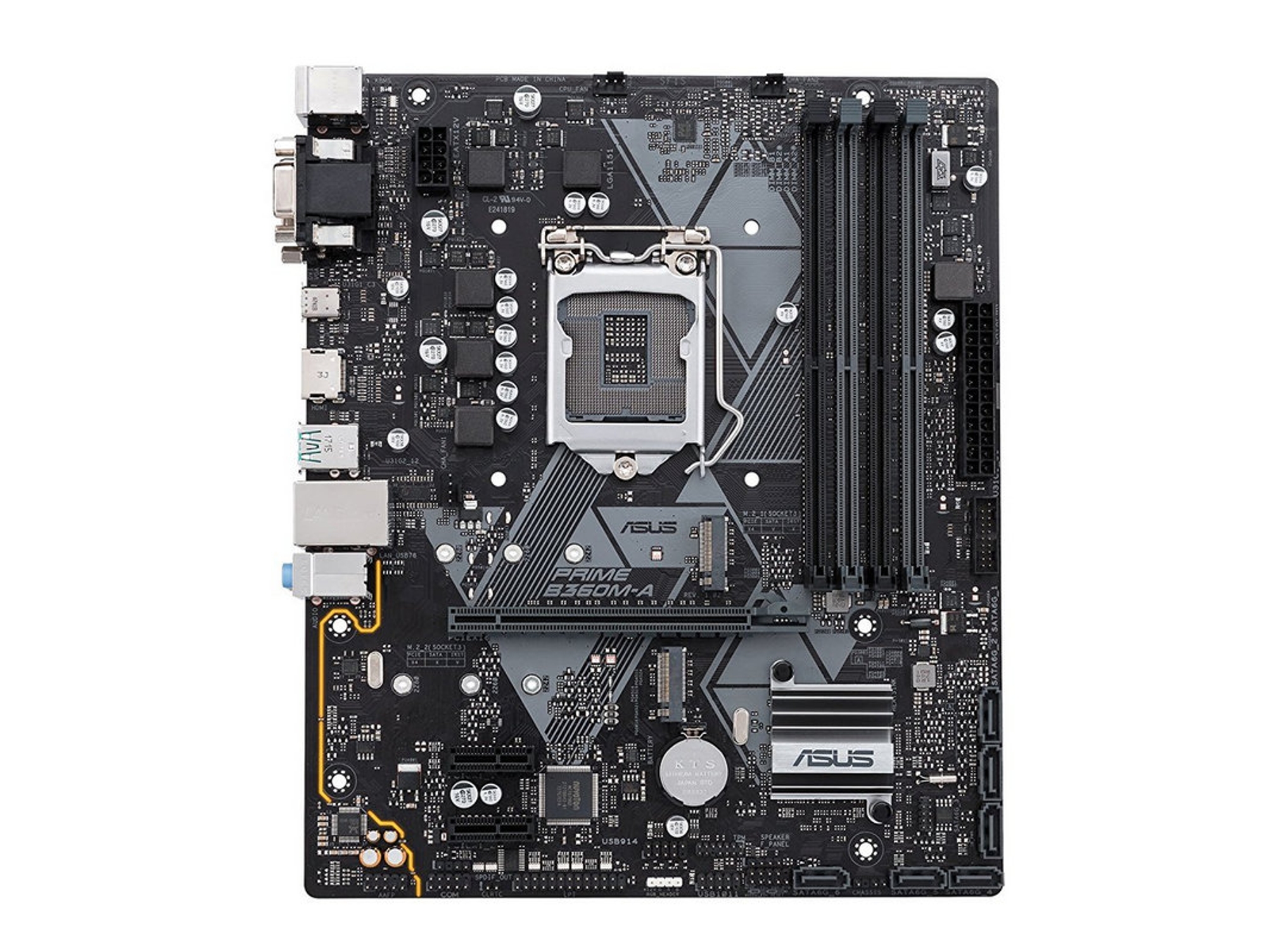 Placa Base ASUS PRIME B360M-A (Socket LGA 1151 - Intel B360 - Micro ATX)