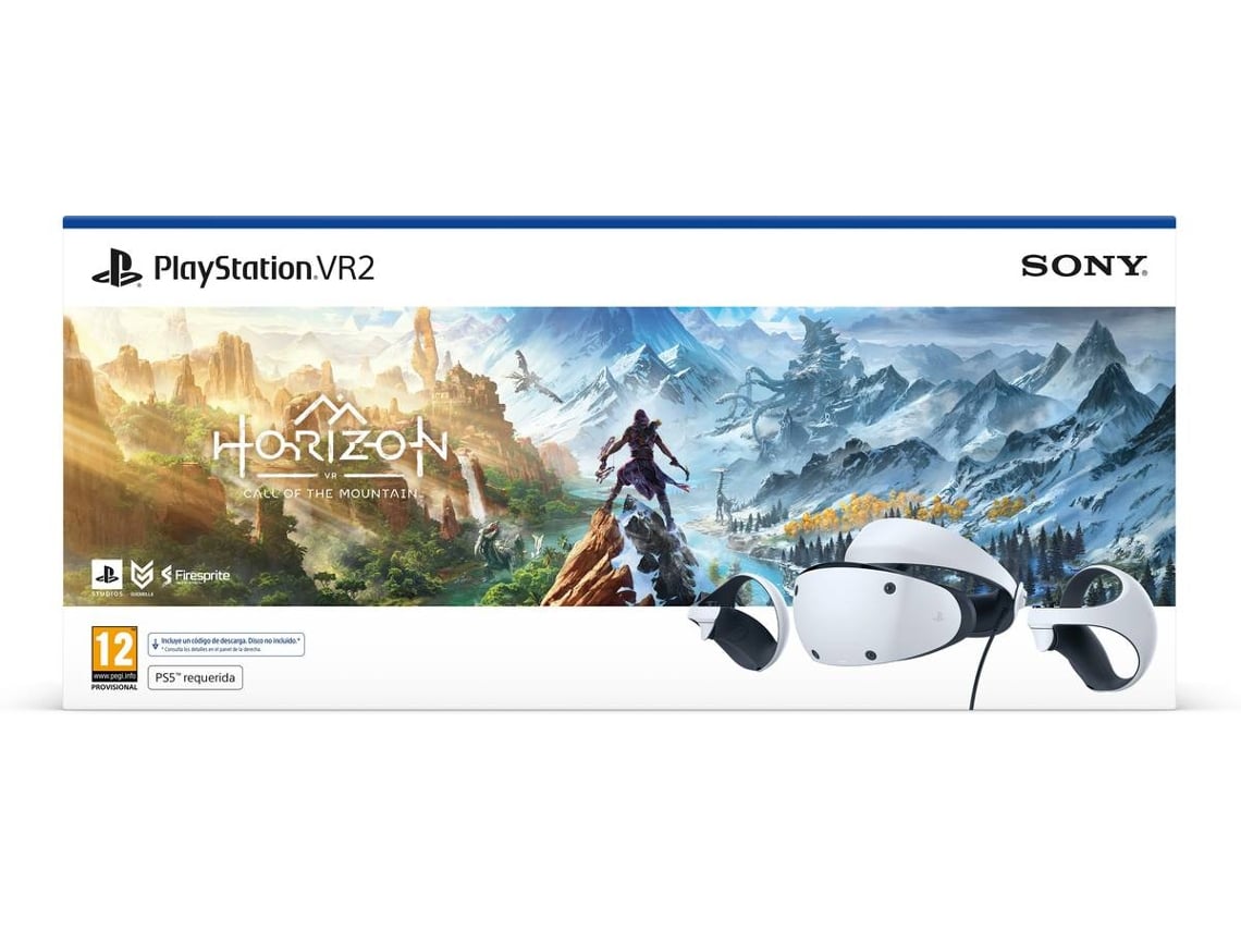 Gafas de Realidad Virtual SONY Playstation VR2 Horizon Call of