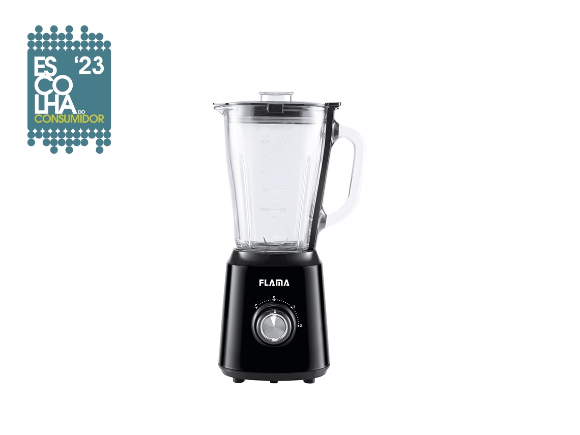 Batidora de Vaso FLAMA 2212FL (500 W - 1.5 L - Negro)