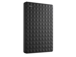 Disco HDD Externo SEAGATE Expansion (Negro - 2 TB - USB 3.0) — 2.5'' | 2 TB