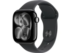  APPLE Watch Series 11 GPS + Cellular 42 mm Negro Azabache Aluminio con Correa Deportiva Negro (Tamaño M/L)