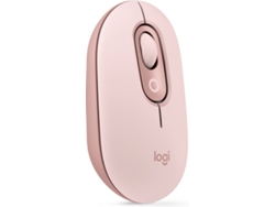 Rato Sem Fios LOGITECH POP Emoji (Rosa)