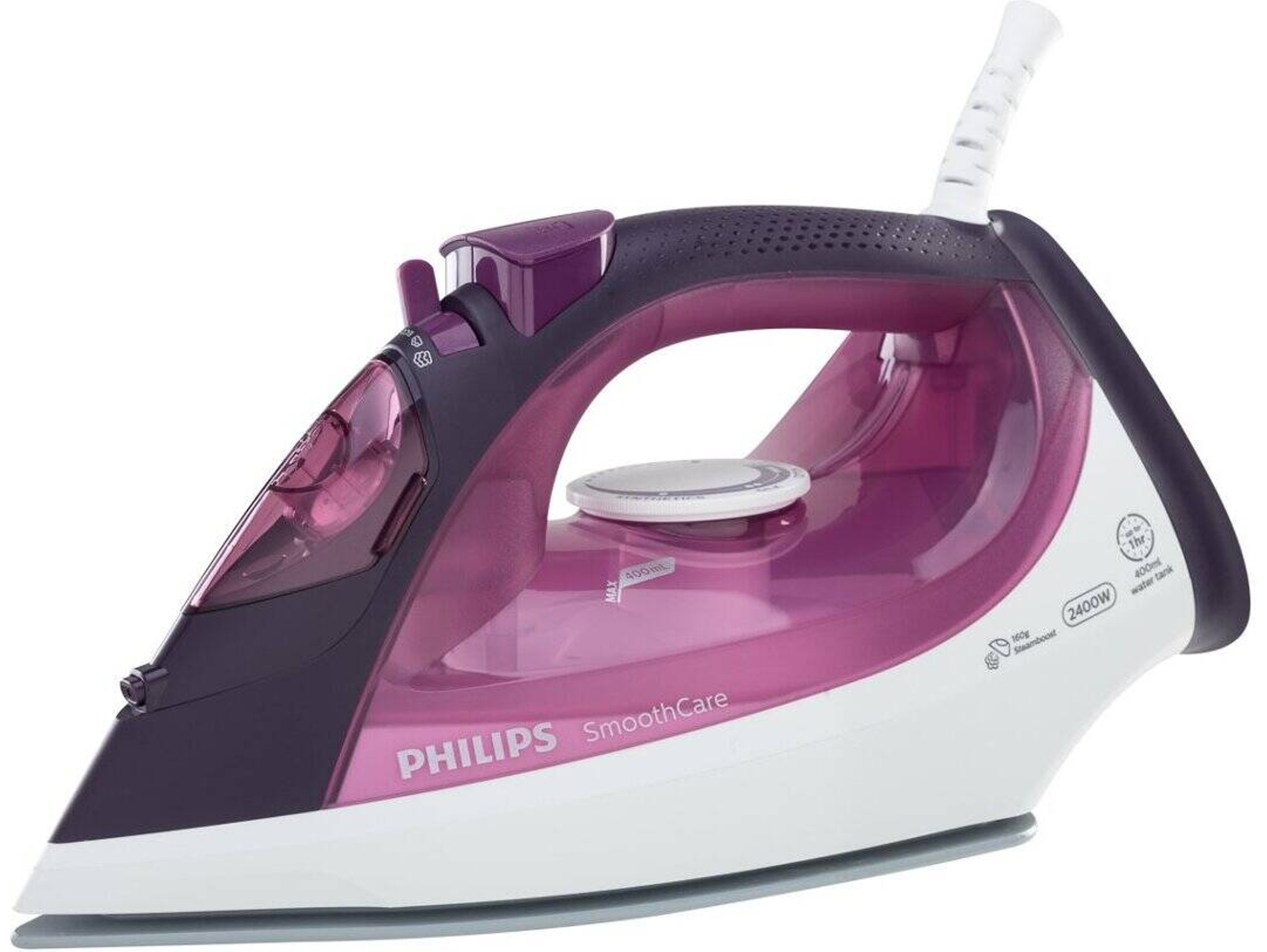 Plancha de Vapor PHILIPS GC3580/30 (Chorro de vapor: 160 g/min - Suela: Cerámica)