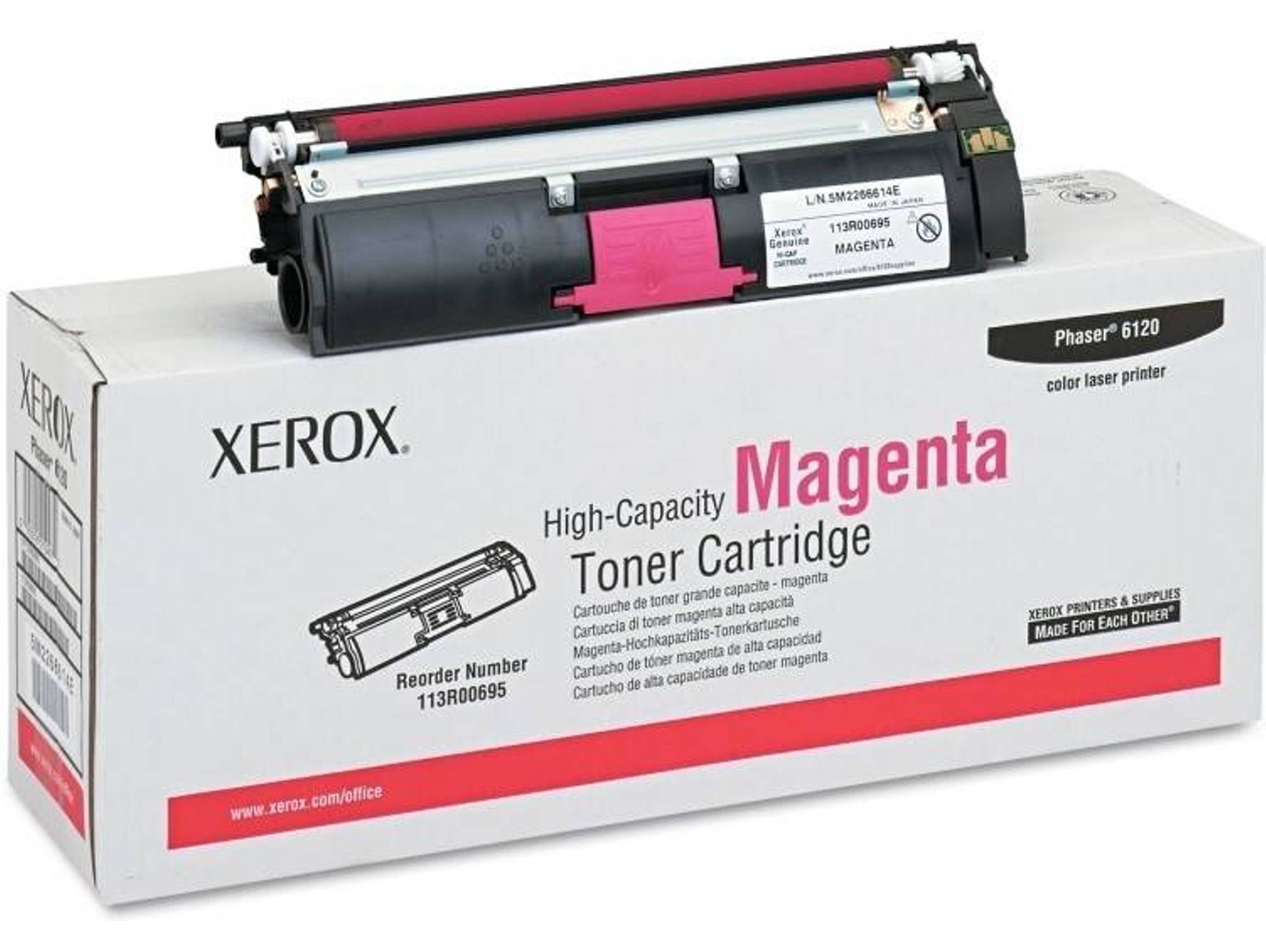 Cartucho de tóner XEROX 113R00695