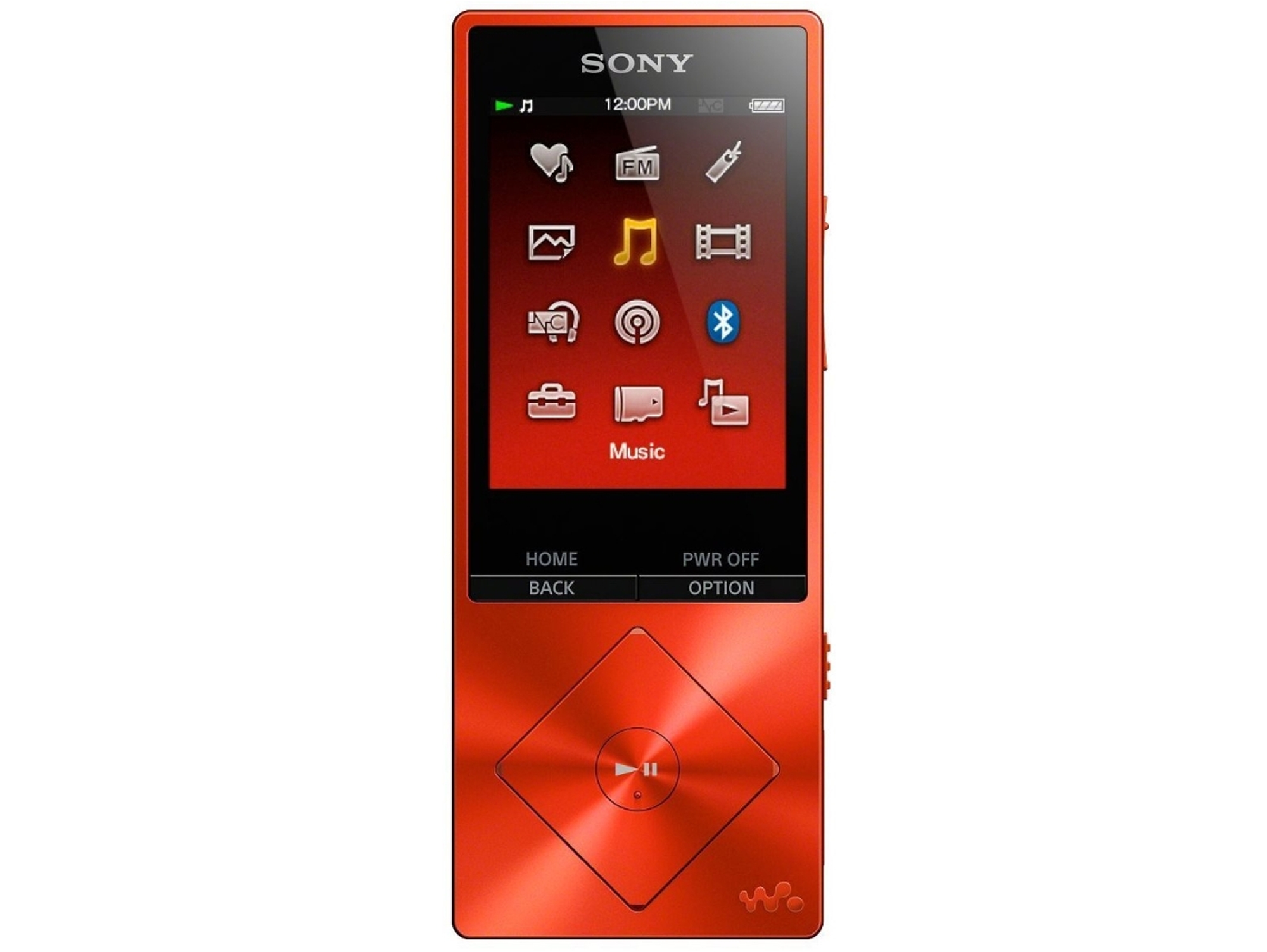 MP4 SONY Walkman NW-A25HN Rojo