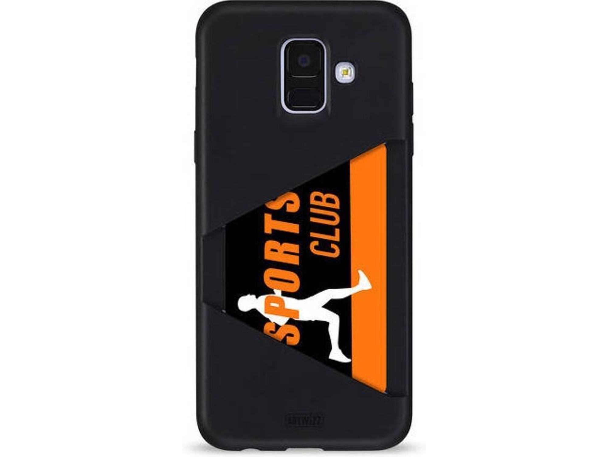 Carcasa Samsung Galaxy A6 2018 ARTWIZZ Card Negro