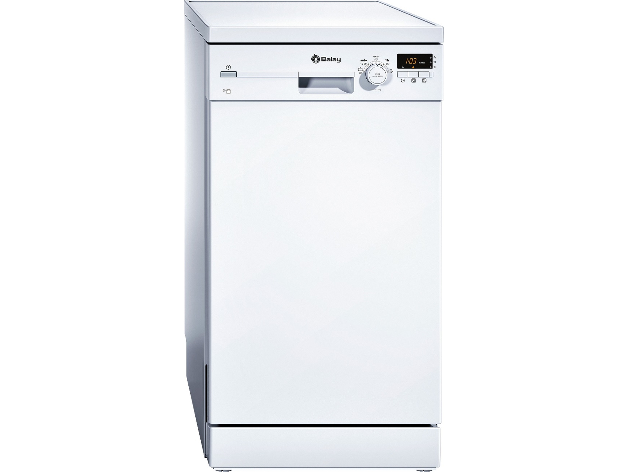 Lavavajillas BALAY 3VN502BA  (10 cubiertos - 45 cm - Blanco)