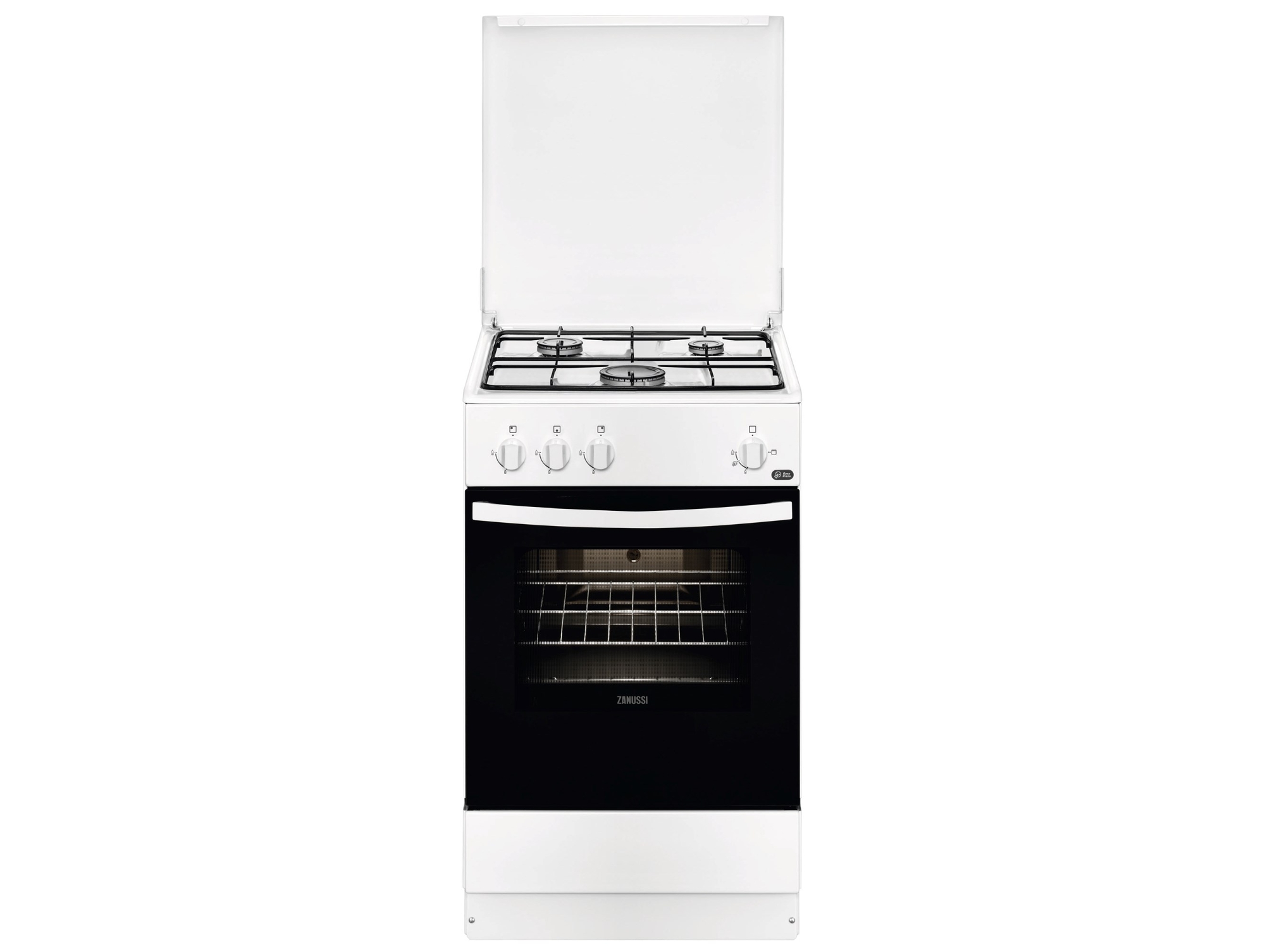 Cocina ZANUSSI ZCG210J1WA (53 L - Gas Butano-Propano - Blanco)