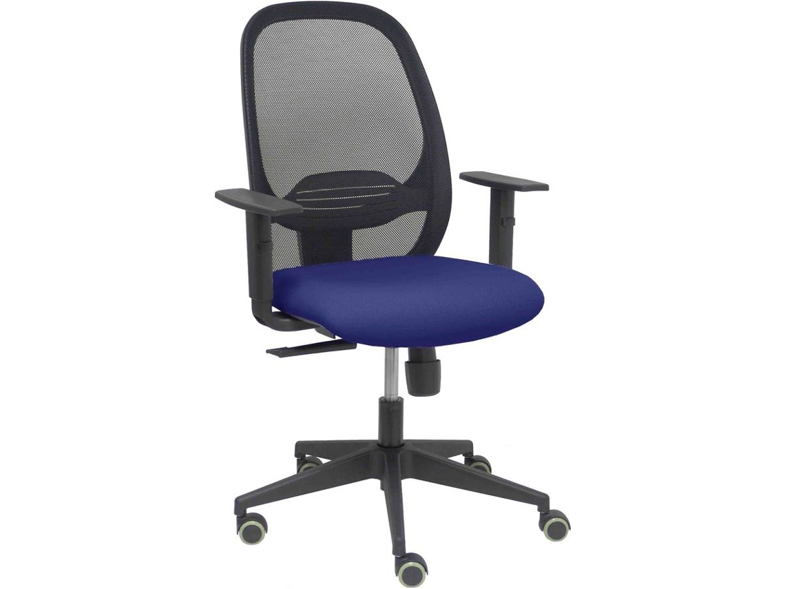 Silla Operativa PYC Cilanco Azul (Brazos Ajustables - Malla)