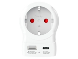 Adaptador de viaje USB Skross de 20 W de Europa a EE. UU.