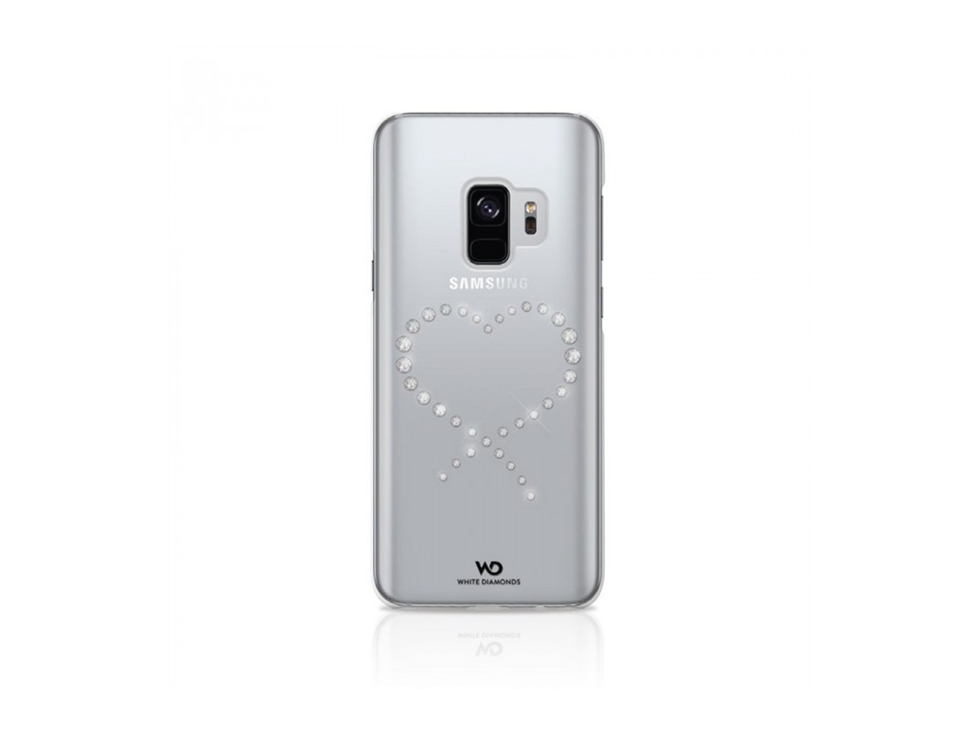 Carcasa Samsung Galaxy S9+ WHITE DIAMONDS Crystal Transparente