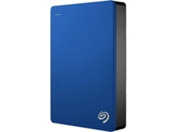Disco HDD Externo SEAGATE Backup Plus 5TB (Azul - 5 TB - USB 3.0)