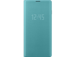 Funda SAMSUNG Galaxy S10 Led View Verde
