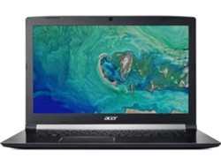 Portátil Gaming ACER Aspire 7 A717-72G-53Z5 (Intel Core i5-8300H - NVIDIA GeForce GTX 1050 - RAM: 8 GB - 1 TB HDD - 17.3'')