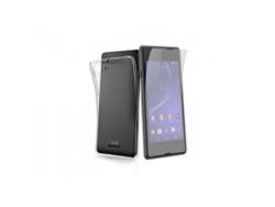 Carcasa y protector de pantalla SBS Aero Sony Xperia E3 transparente