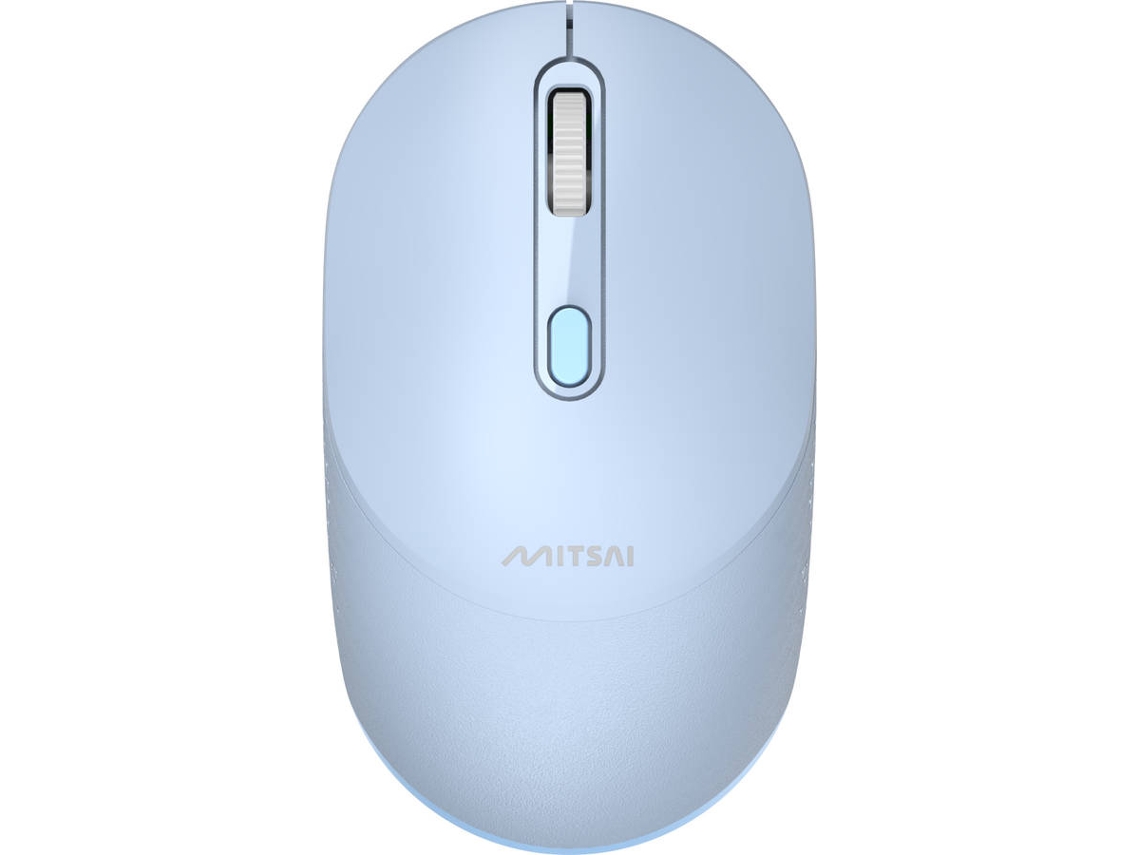 Ratón MITSAI Portable (Inalámbrico - Casual - 1600 dpi - Azul) | Worten ...