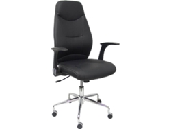 Silla Operativa PYC Odrea  Negro (Brazos Ajustables - Símilpiel)