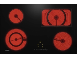 Placa Vitrocerámica MIELE KM 6523 FL (Eléctrica - 75 cm - Negro)