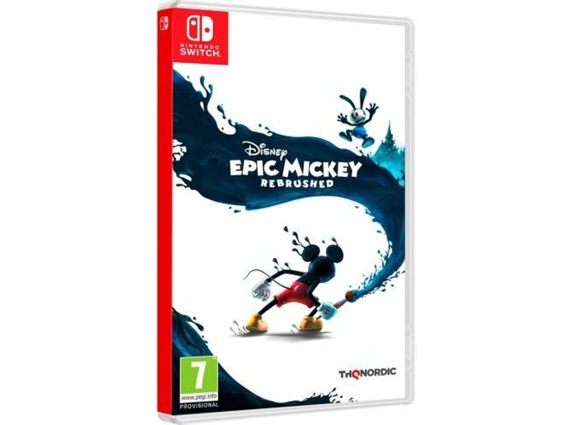 Juego Nintendo Switch Disney Epic Mickey Rebrushed