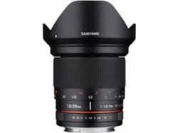 Objetivo SAMYANG 20mm F1.8 Ed As Umc Mft (4/3) (Encaje: Micro 4/3 - Apertura: f/1.8 - f/22)