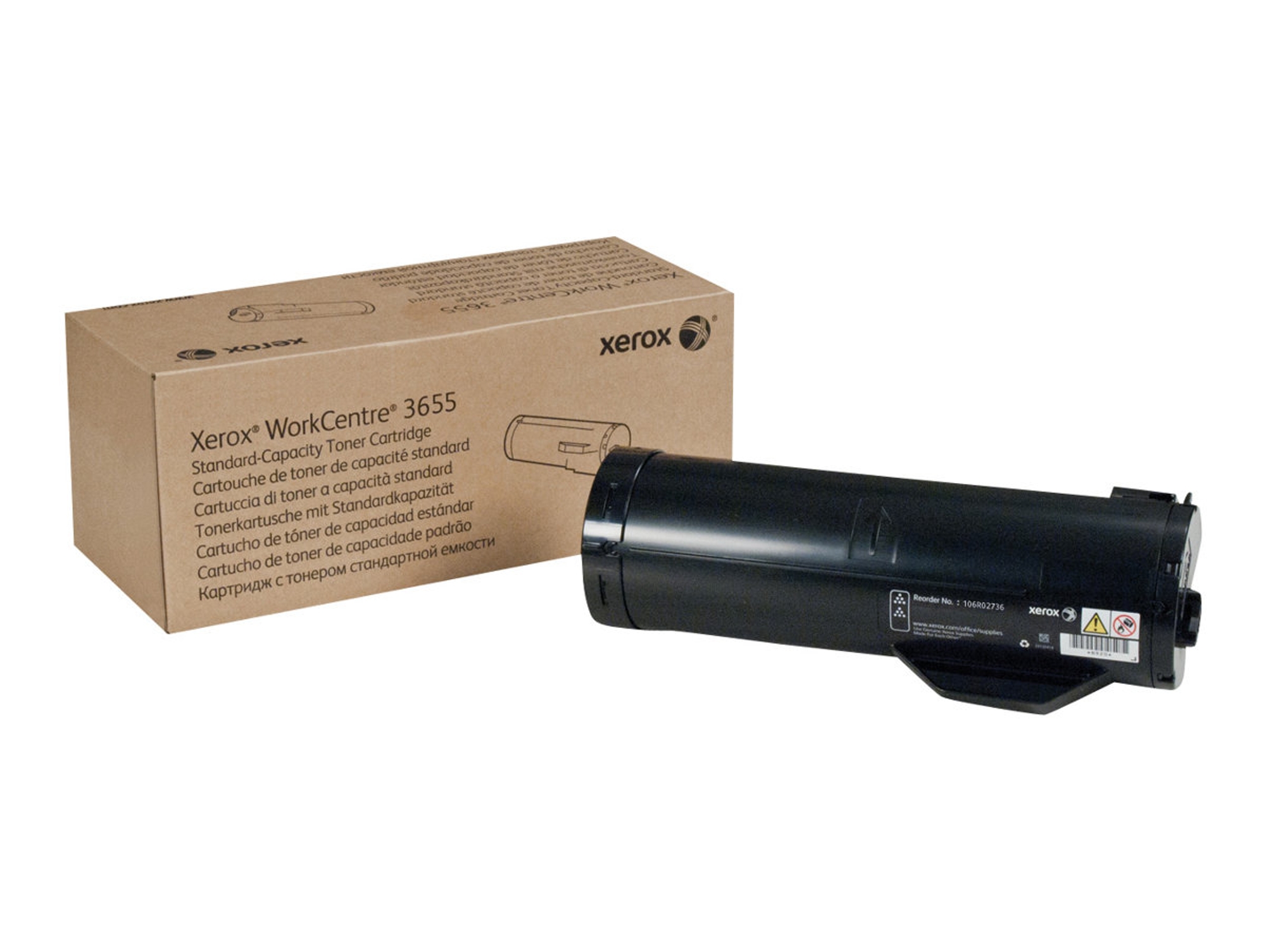 Tóner XEROX 3655 Negro
